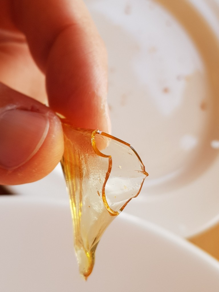 Nachspeise mit Finger